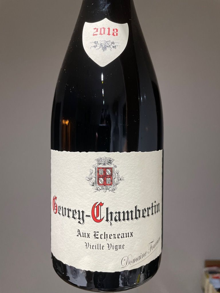 Gevrey-Chambertin 2018 POUILLY FUISSE2本 Gevrey-Chambertin 2018 POUILLY FUISSE2本 Benjamin Leroux