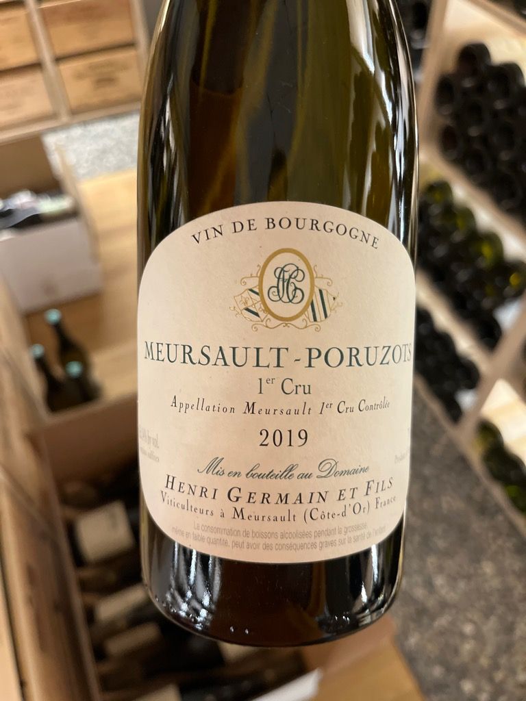2020 Henri Germain et Fils Meursault 1er Cru Les Poruzots