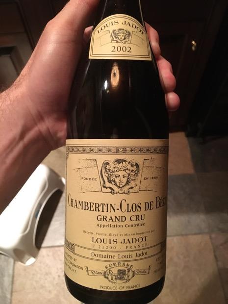 2002 Louis Jadot Chambertin-Clos de Bèze Domaine Louis Jadot