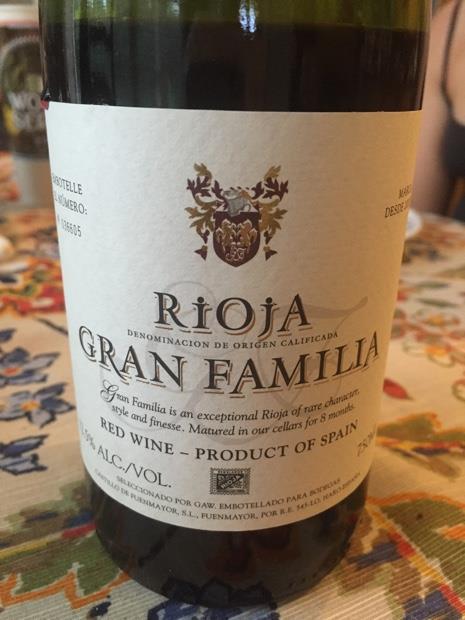 Вино Rioja Gran familia. Вино Gran familia Crianza Rioja. Rioja Gran familia красное. Crianza Rioja Gran familia (Испания).