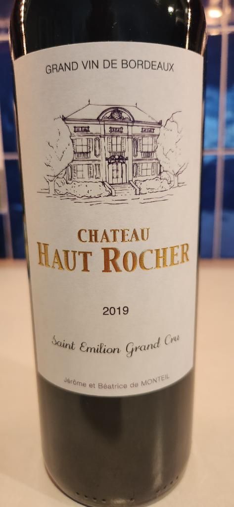 2019 Château Haut Rocher - CellarTracker