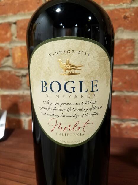 bogle merlot 2016