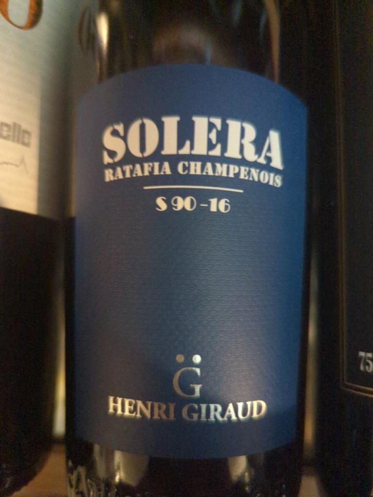 N.V. Henri Giraud Ratafia de Champagne Solera 90-16 - CellarTracker