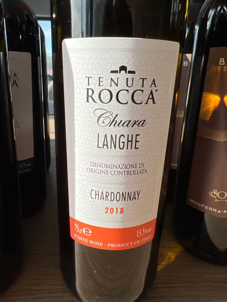 2020 Tenuta Rocca Langhe Chardonnay Chiara, Italy, Piedmont, Langhe ...