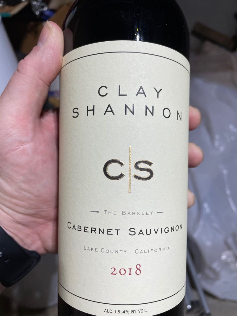 2018 Clay Shannon Sauvignon, USA, California CellarTracker