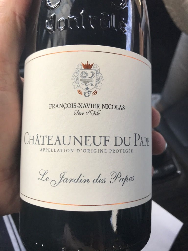 2018 Francois-Xavier Nicolas Père & Fils Châteauneuf-du-Pape Le