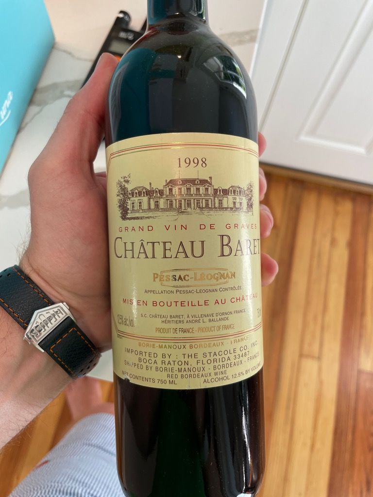 1998 Château Baret - CellarTracker