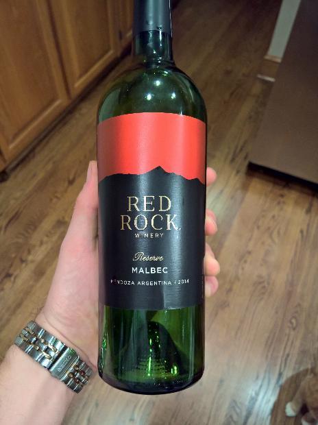 red rock wine