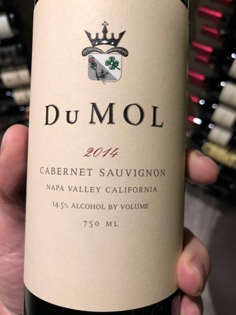 2019 DuMOL Cabernet Sauvignon - CellarTracker
