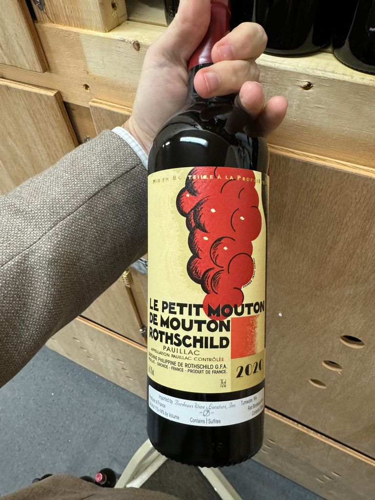 2020 Le Petit Mouton de Mouton Rothschild - CellarTracker