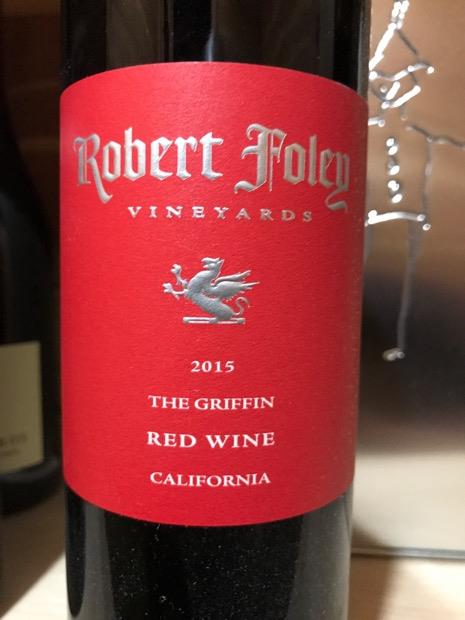 2015 Robert Foley The Griffin, USA, California, Napa Valley - CellarTracker