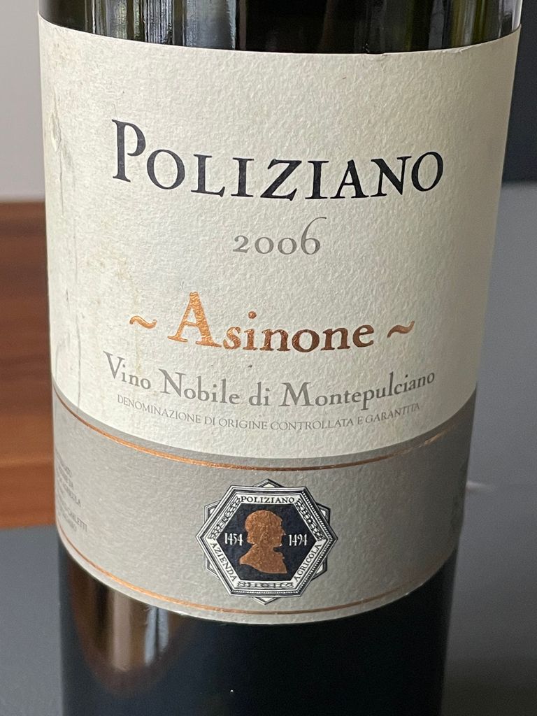 2006 Poliziano Vino Nobile di Montepulciano Vigna Asinone