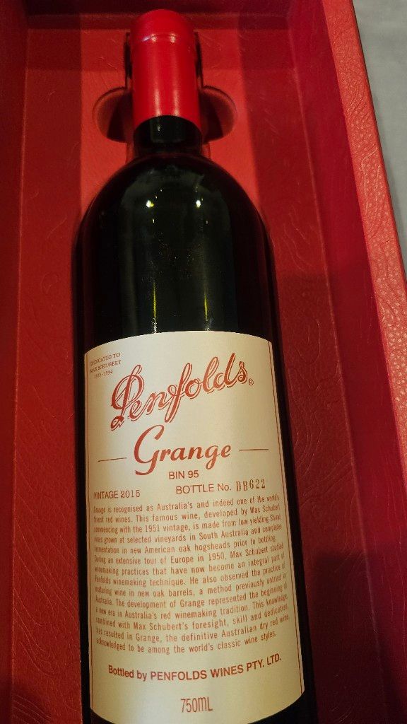 Penfolds grange 2016 – Sovereignty Wines
