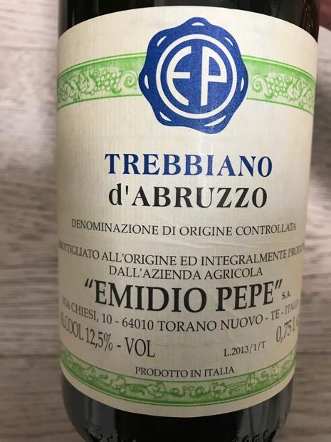 2010 Emidio Pepe Trebbiano d'Abruzzo - CellarTracker