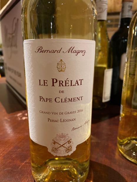 2015 Château Pape Clément Le Prelat de Pape Clément Blanc