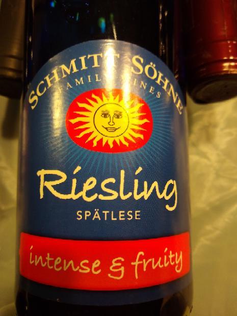 1998 Schmitt Söhne Riesling Spätlese, Germany, Mosel Saar Ruwer ...