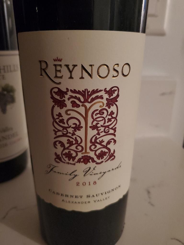 2019 Reynoso Family Vineyards Sauvignon, USA, California, Sonoma County, Alexander
