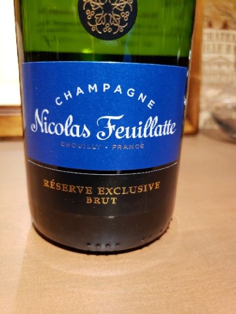 Nicolas Feuillatte Champagne Brut Reserve Exclusive Champagne