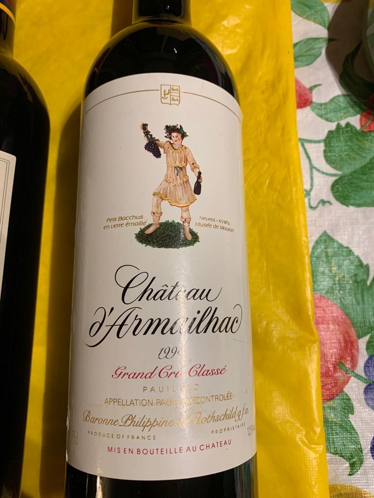 1996 Château d'Armailhac - CellarTracker