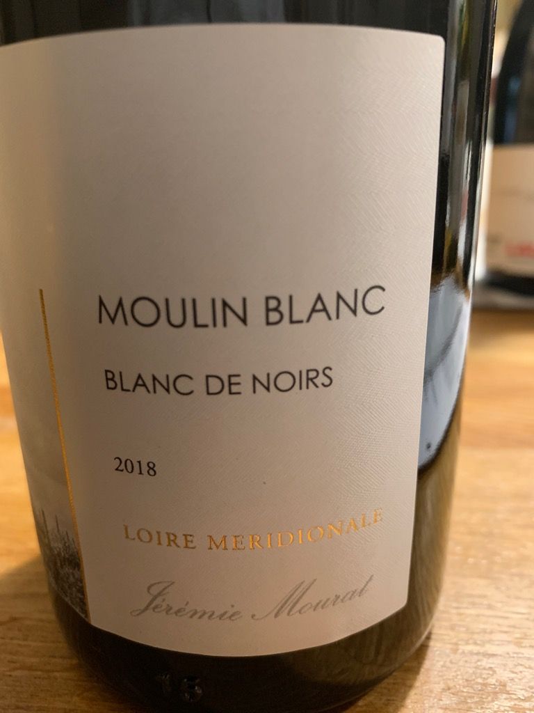 2019 Moulin Blanc J r mie Mourat Pinot Noir Blanc de Noirs