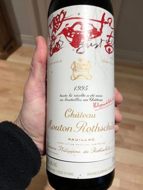 1995 Château Mouton Rothschild - CellarTracker 1995 Château Mouton Rothschild - CellarTracker