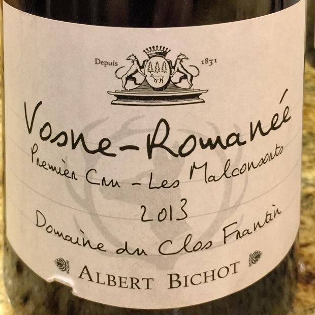 2013 Maison Albert Bichot Vosne-Romanée 1er Cru Les