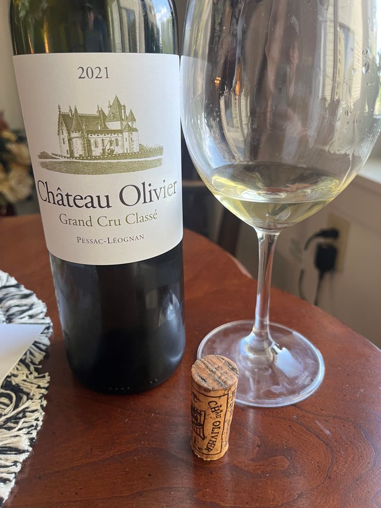2021 Château Olivier Blanc - CellarTracker