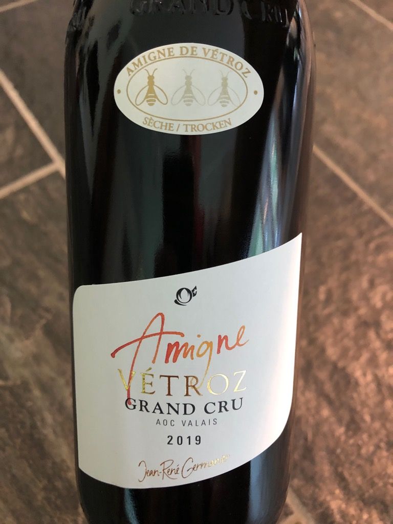 2022 Jean-René Germanier Amigne Grand Cru Balavaud, Switzerland, Valais ...