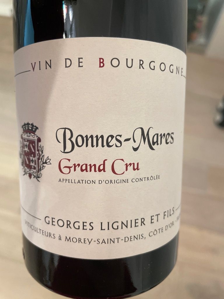 1994 Georges Lignier et Fils Bonnes Mares - CellarTracker