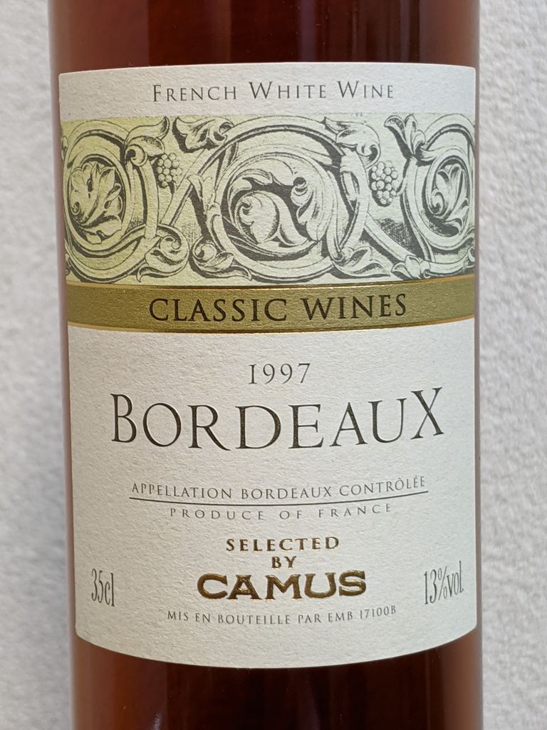 1997 Camus Classic Wines, France, Bordeaux CellarTracker
