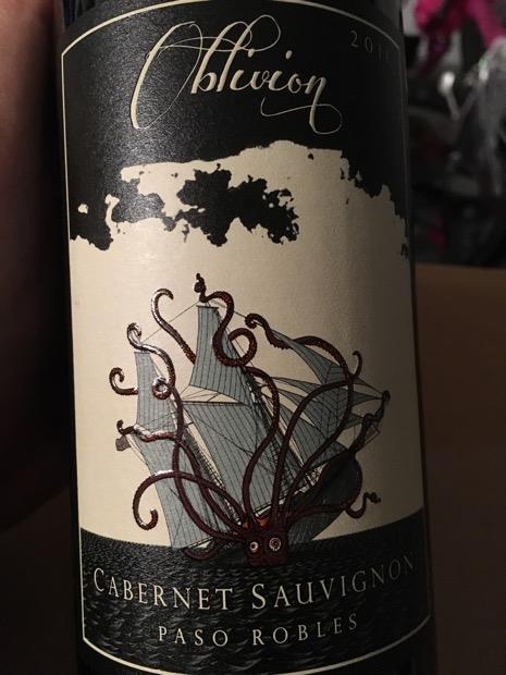 2021 Oblivion Cellars Cabernet Sauvignon - CellarTracker