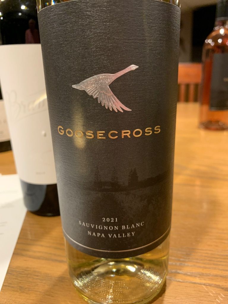 2021 Goosecross Cellars Sauvignon Blanc Usibelli Vineyard, USA, California, Napa Valley