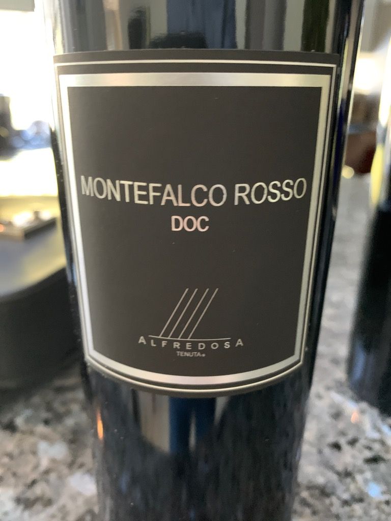 2015 Tenuta Alfredosa Montefalco Rosso, Italy, Umbria, Montefalco ...