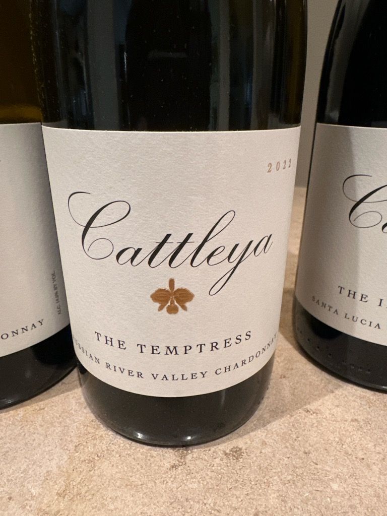 大特価‼️Cattelya ワイン2本セット 2021-2022 2022 Cattleya Chardonnay The Temptress Russian River Valley