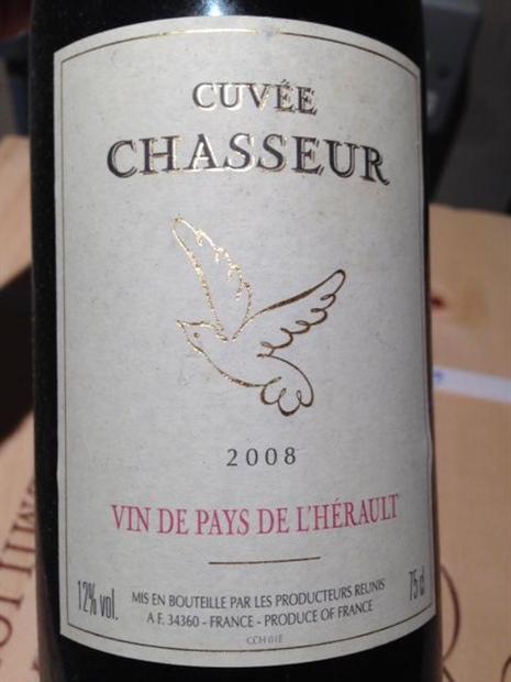 2009 Alain Grignon Vin de Pays de l H rault Cuv e Chasseur