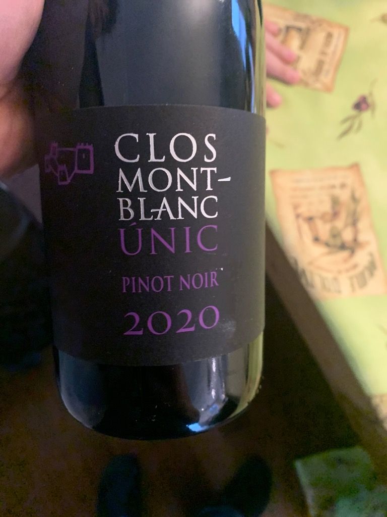 2020 Bodegas Concavins Conca de Barber Clos Montblanc Unic