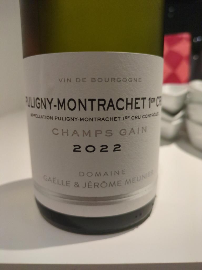2013 Gaëlle et Jérome Meunier Puligny-Montrachet 1er Cru Les