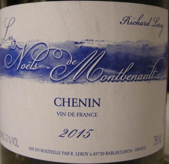 2015 Richard Leroy Chenin Les Noëls de Montbenault - CellarTracker