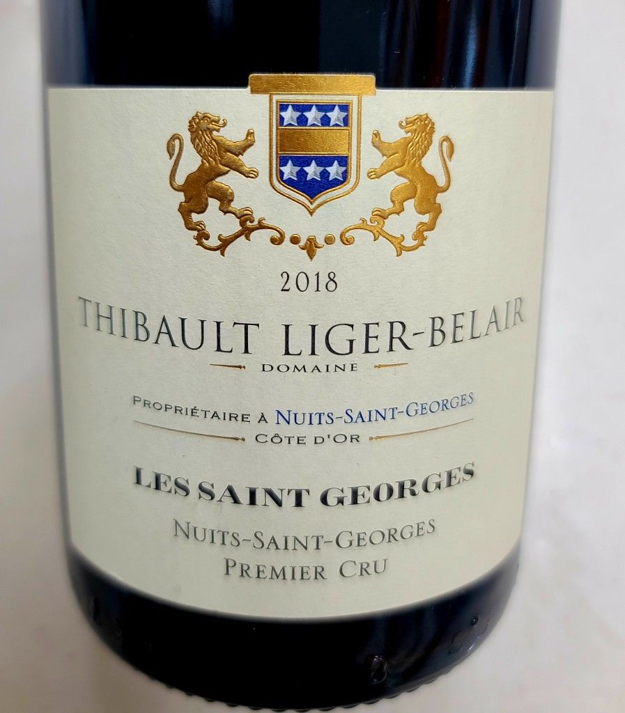 2018 Thibault Liger-Belair Nuits St. Georges 1er Cru Les Saint 