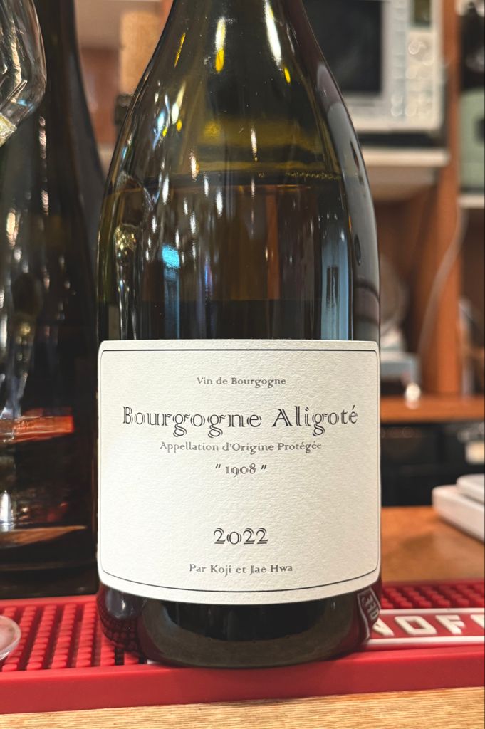 2022 Domaine Koji et Jae Hwa Bourgogne-Aligoté 1908 - CellarTracker