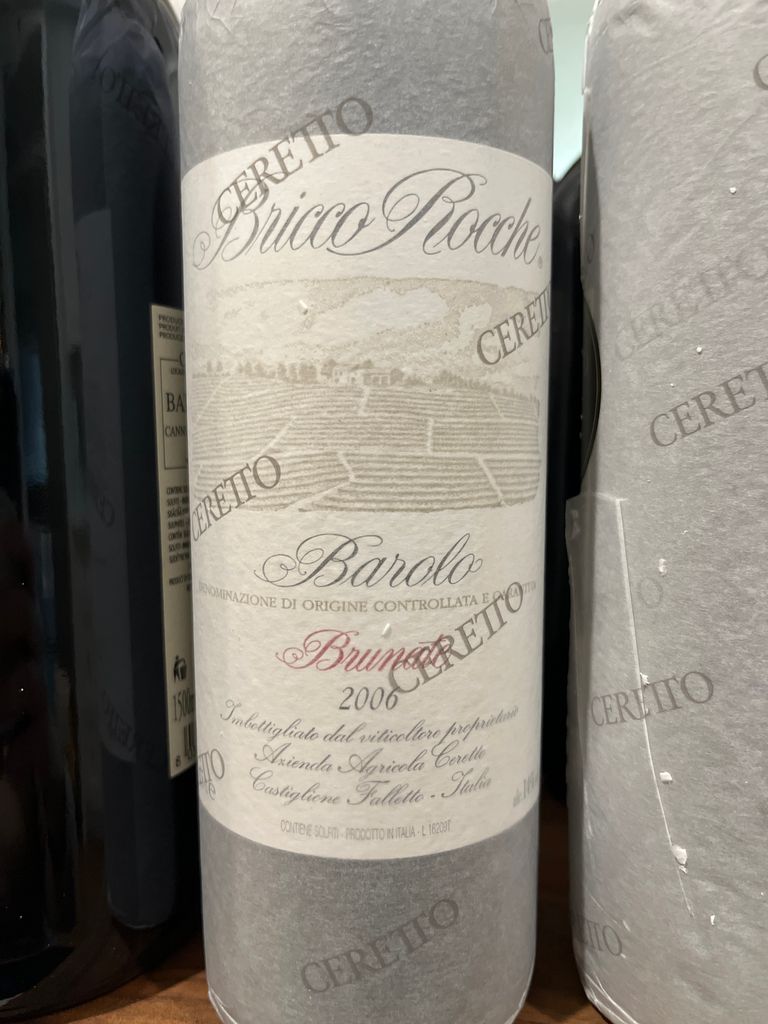 2006 Azienda Bricco Rocche Ceretto Barolo Brunate CellarTracker