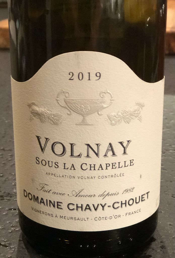 2021 Domaine Chavy-Chouet Volnay Sous La Chapelle, France, Burgundy ...