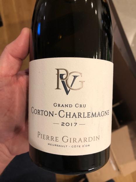 2020 Pierre Girardin Corton-Charlemagne - CellarTracker