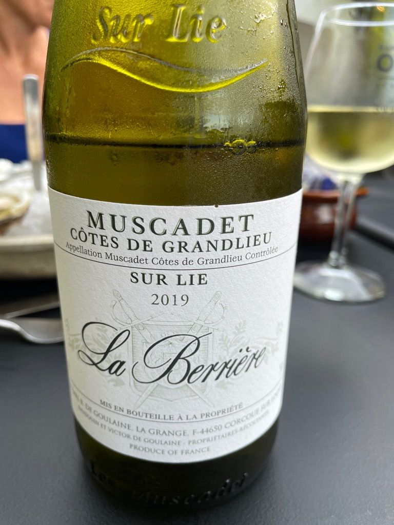 2020 Château De Le Grange Muscadet-Côtes De Grandlieu Sur Lie La ...