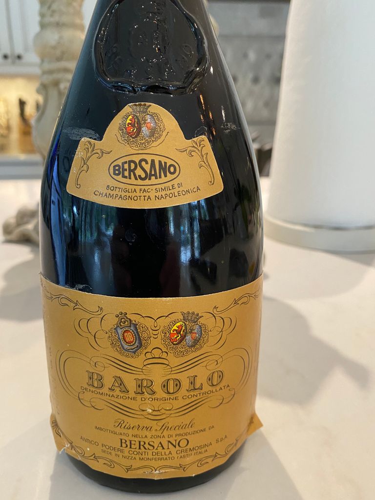 1989 Bersano Barolo Riserva - CellarTracker