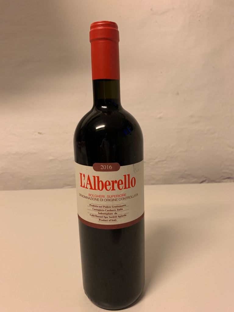 2016 Grattamacco Bolgheri Superiore L'Alberello - CellarTracker