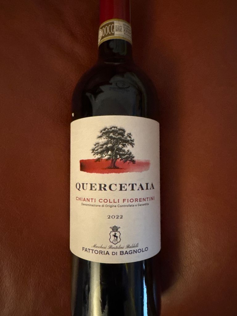 2022 Fattoria di Bagnolo Chianti Colli Fiorentini Quercetaia