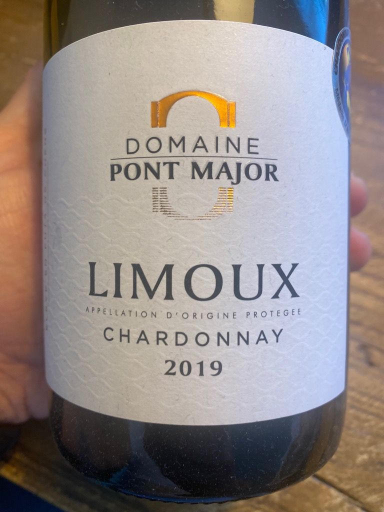 2019 Domaine Pont major Limoux, France, Languedoc Roussillon, Languedoc