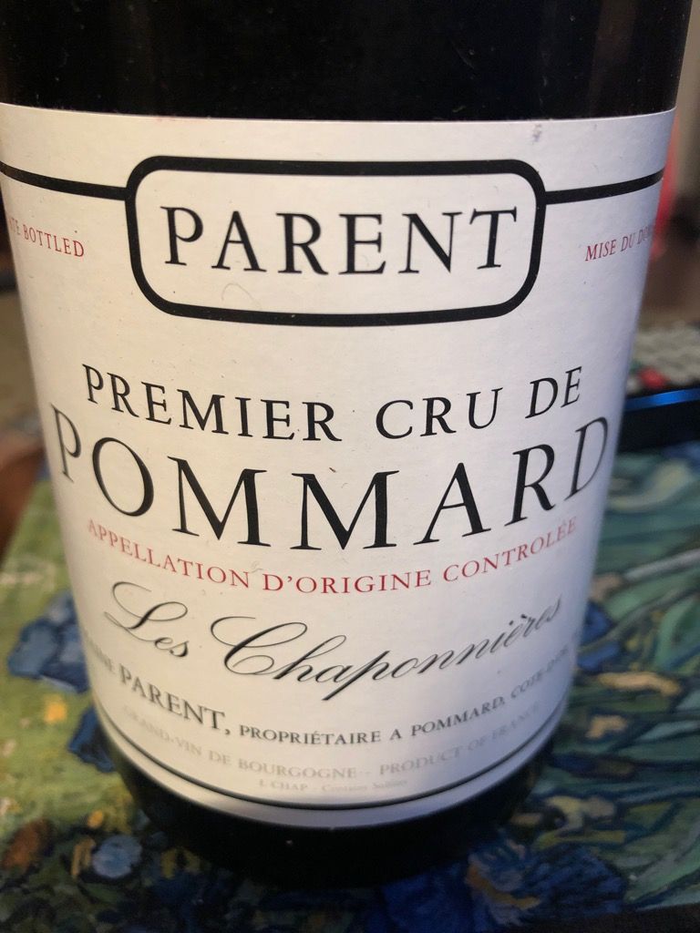 2018 Domaine Parent Pommard 1er Cru Les Chaponni res France Burgundy 