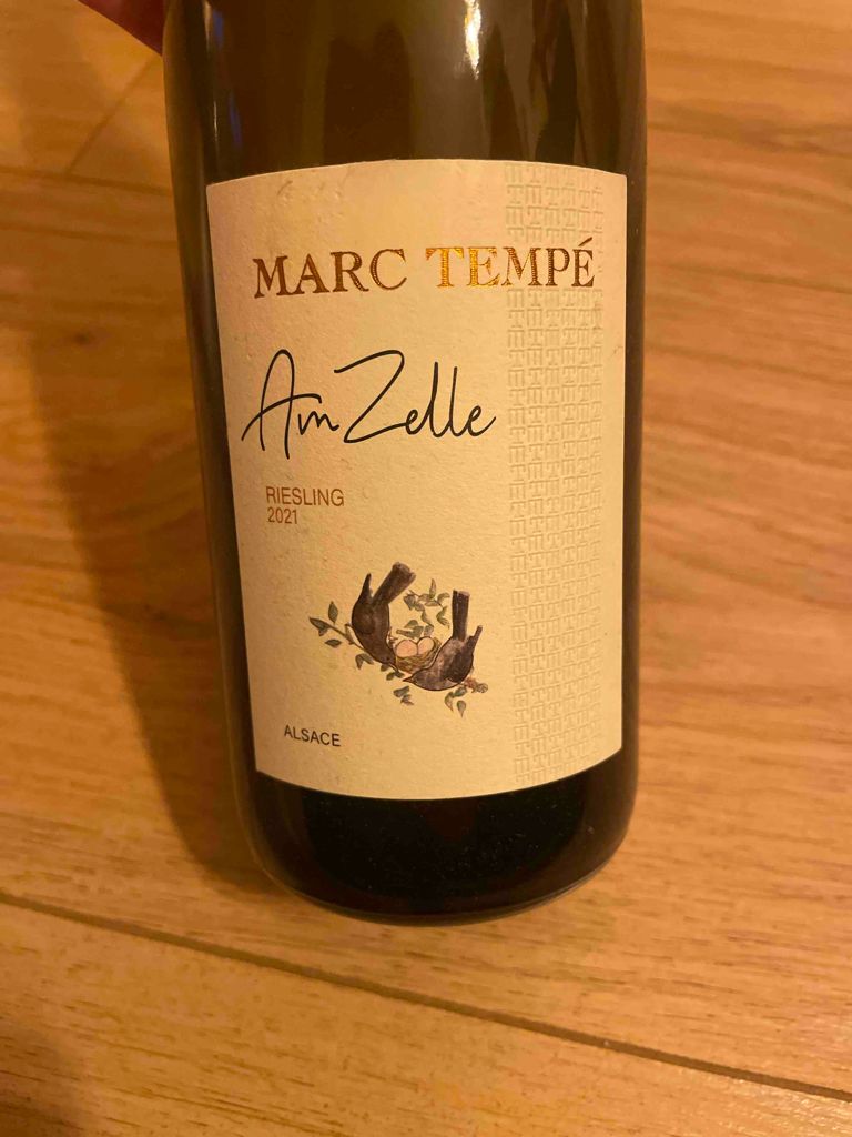 2019 Marc Tempé Riesling Am Zelle - CellarTracker